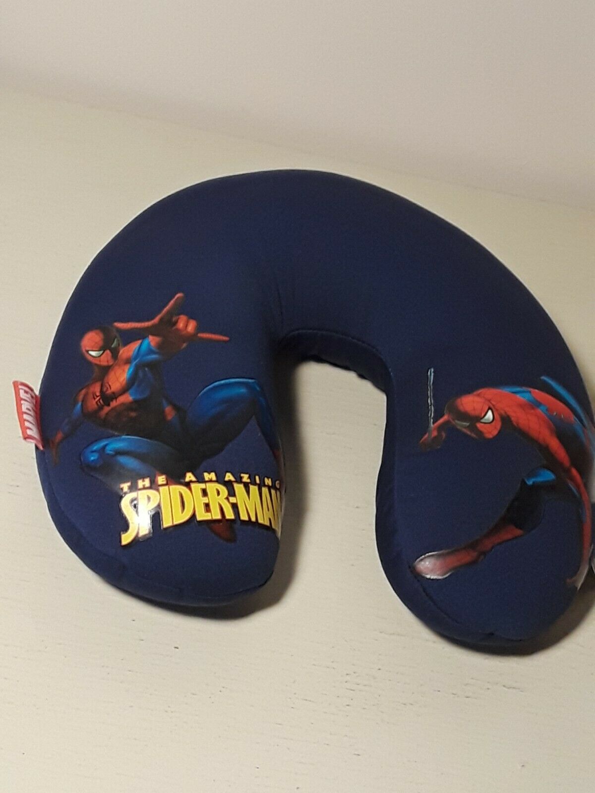 Marvel Spiderman Travel Neck Pillow FREE SHIPPING - Fresh Stock Dated December 2025