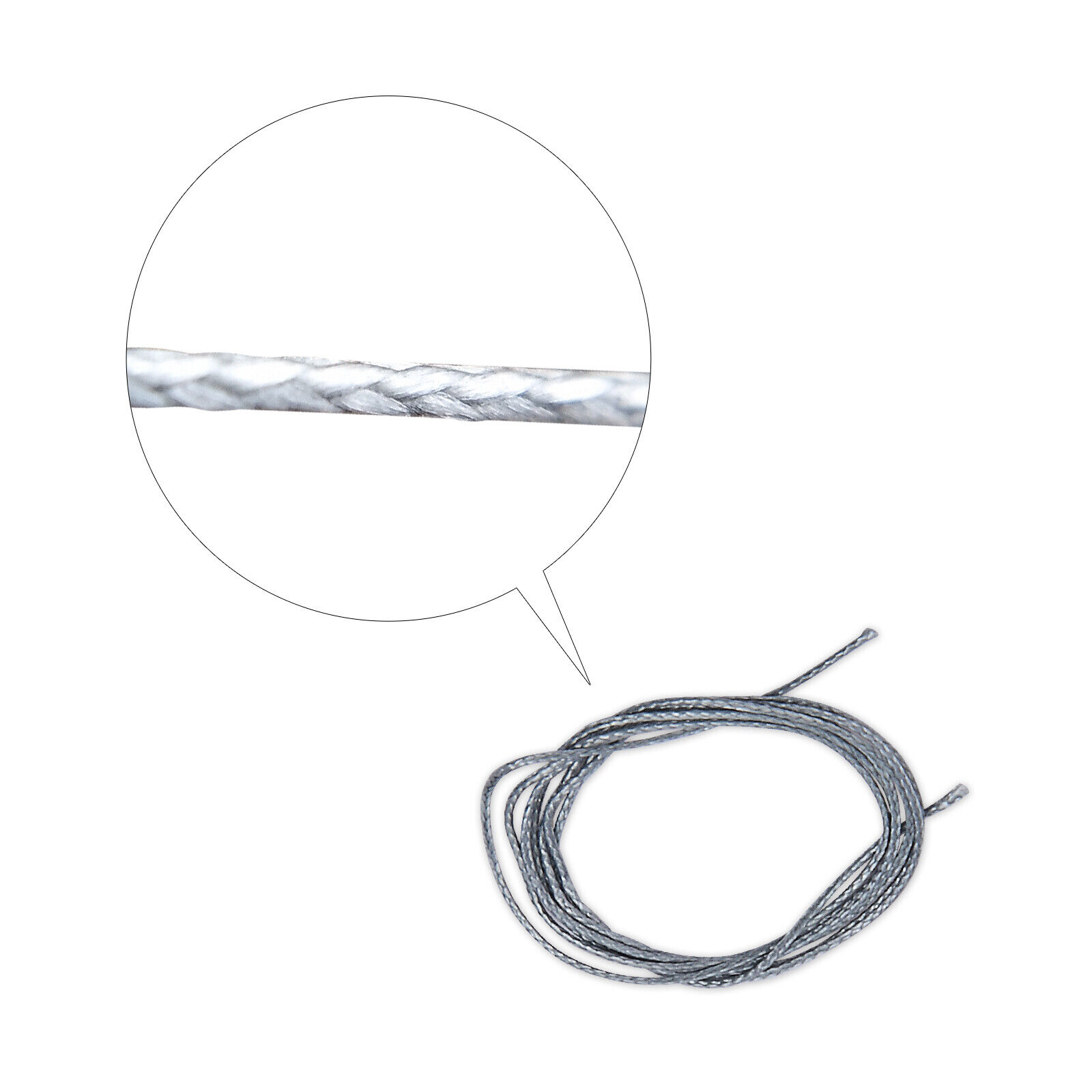 60cm PE Cord Emblem Removal Tool Car Vehicle Sticker Sign Plate Line Remover Kit - Fresh Stock Dated February 2026