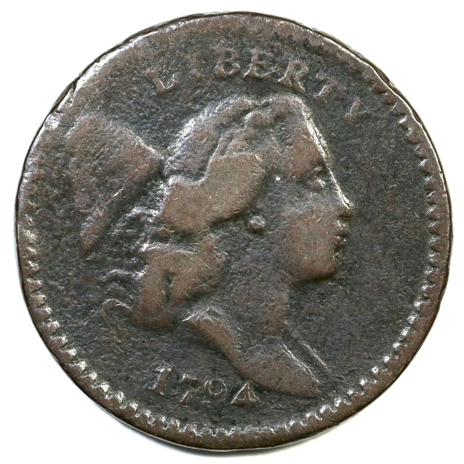 1794 C-8 R-5 Liberty Cap Half Cent Coin 1/2c - Fresh Stock Dated February 2026