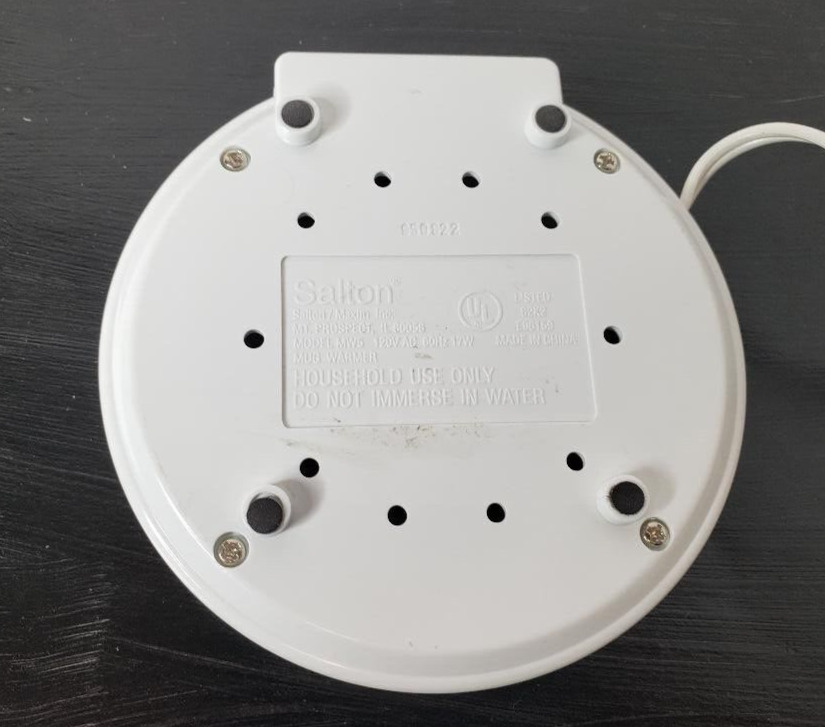 Salton Electric Mug Warmer Hot Spot-Used in working condition - Fresh Stock Dated February 2026