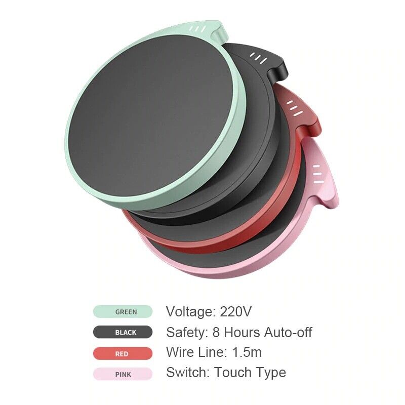 Smart Coffee Mug Cup Warmer for Office Home with Three Temperature Settings - Fresh Stock Dated February 2026