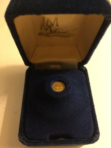 1980 Mini Krugerrand By the international monetary mint + Tiny Lincoln Cent - Fresh Stock Dated February 2026