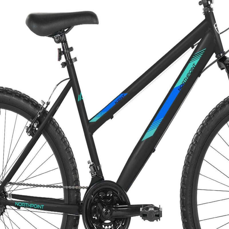 Kent 26 In Northpoint Women's Mountain Bike 21-Speed Front Suspension Black/Blue - Fresh Stock Dated February 2026