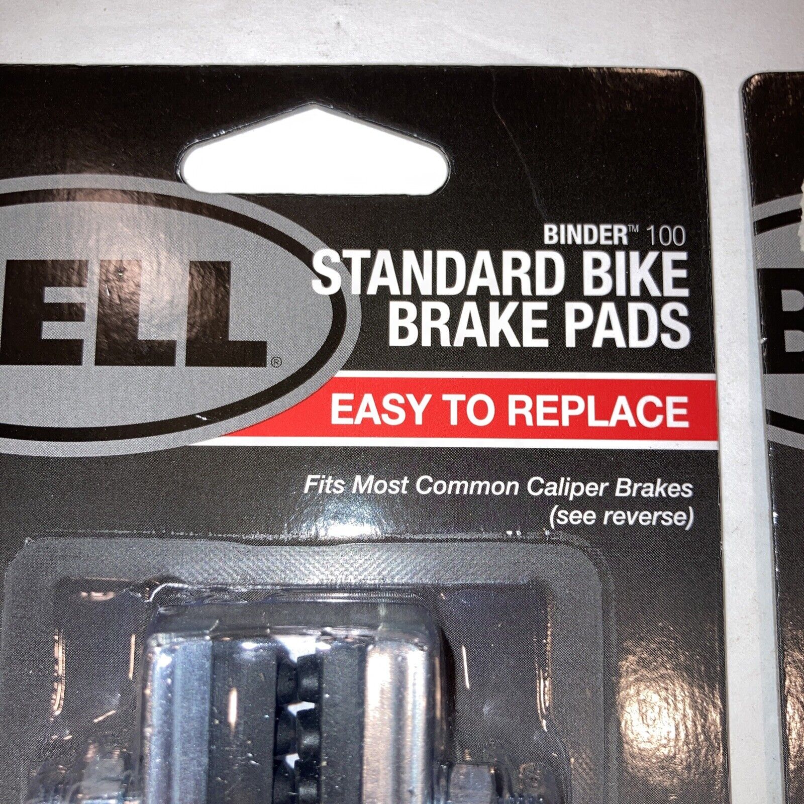 2-Pkgs Bell Standard Bike Brake Pads 7122133 Binder 100 for Side or Center Pull - Fresh Stock Dated February 2026