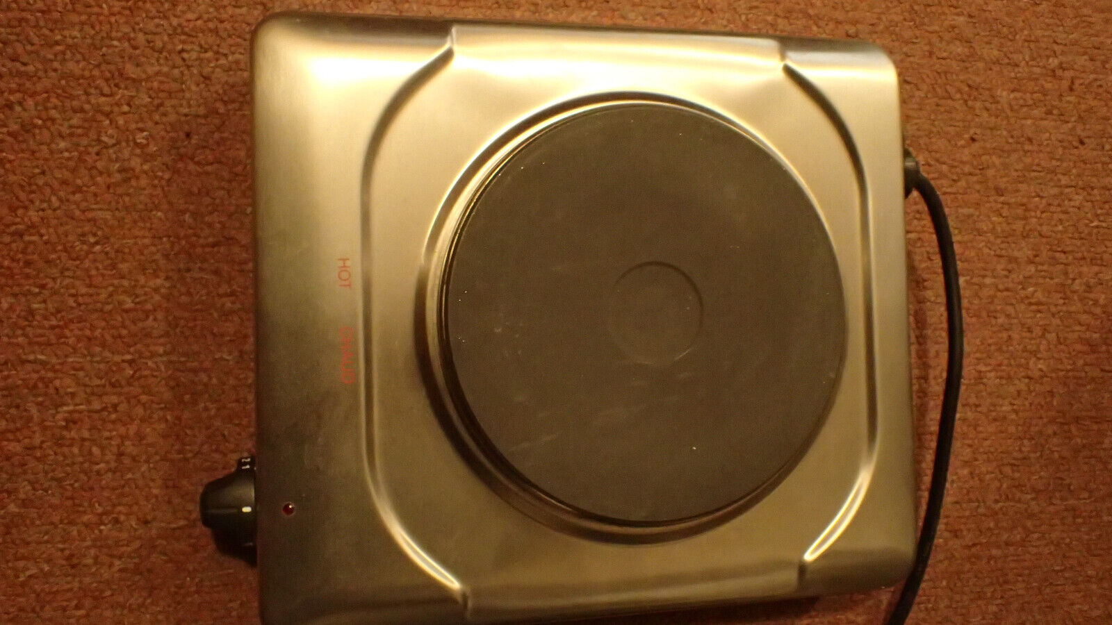 Cadco Commerical KR-SW Portable Cast Iron Range 120-Volt Hot Plate - Fresh Stock Dated February 2026