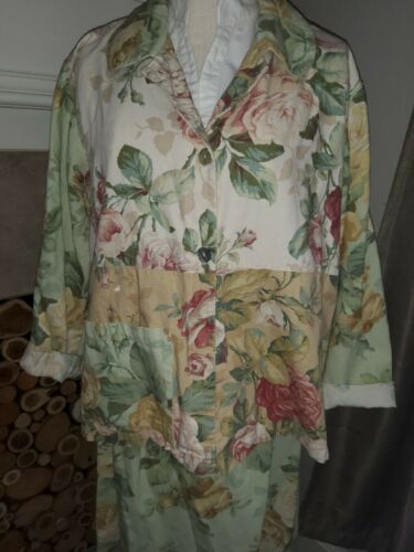 Vintage 90s  Pretty In Pink Floral Maxi Skirt And Jaket Cottagecore/Granny Chic - Fresh Stock Dated December 2025