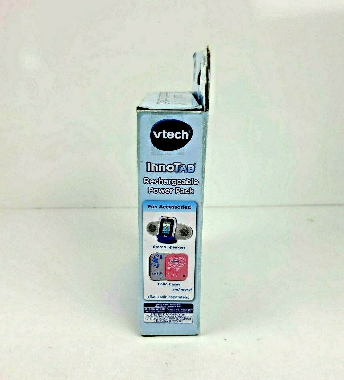 VTech InnoTab 3 & 3S Rechargeable Power Pack + AC Adaptor NEW Open Box - Fresh Stock Dated February 2026