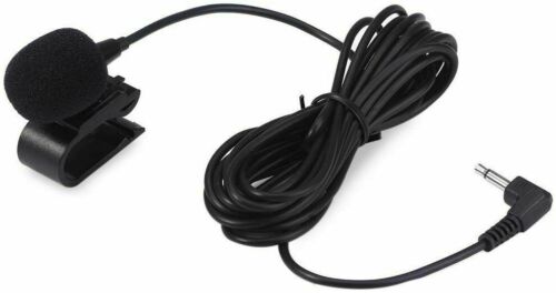 Professional Car Audio External Microphone 3.5mm Jack Plug Wired For Auto PC - Fresh Stock Dated February 2026