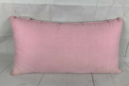 Pottery Barn Kids Pink Stripe Big Accent Pillow Bird Bird House Rectangle - Fresh Stock Dated December 2025