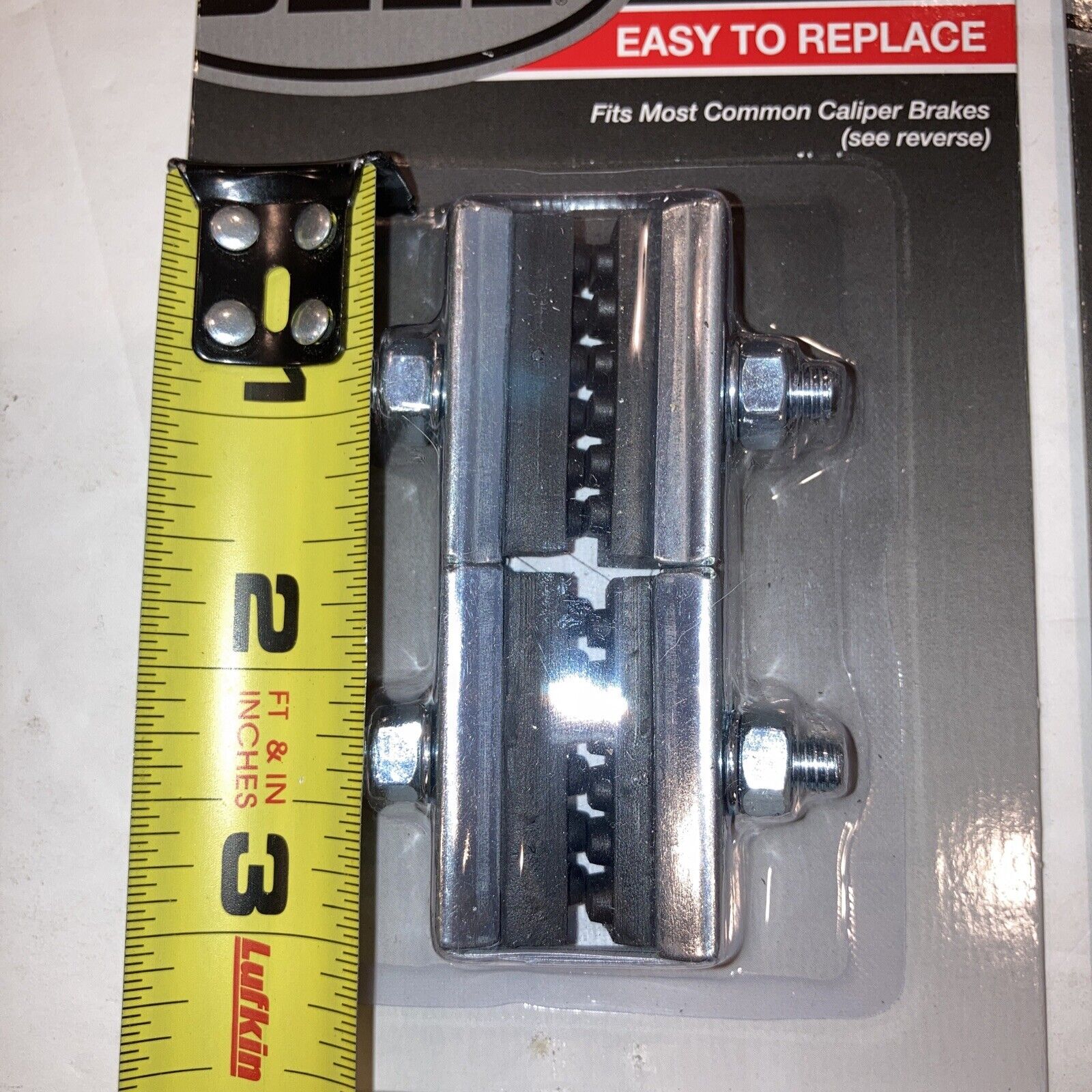 2-Pkgs Bell Standard Bike Brake Pads 7122133 Binder 100 for Side or Center Pull - Fresh Stock Dated February 2026