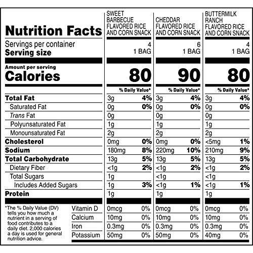 Quaker Rice Crisps Savory Variety Pack 14 single serve bagsPack of 1 - Fresh Stock Dated December 2025