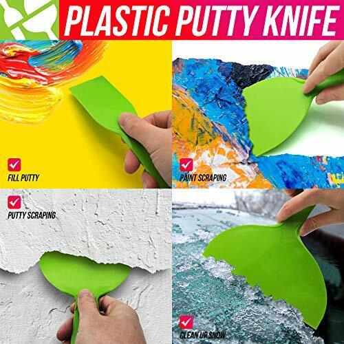 Sing 4 Pack Putty Knife Large Size Pack Flexible Plastic Paint Scraper Tool For - Fresh Stock Dated February 2026