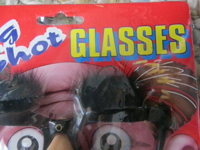 Mr. Boss Groucho Marx Funny Nose Disguise Glasses Bushy Eyebrows and Mustache - Fresh Stock Dated February 2026