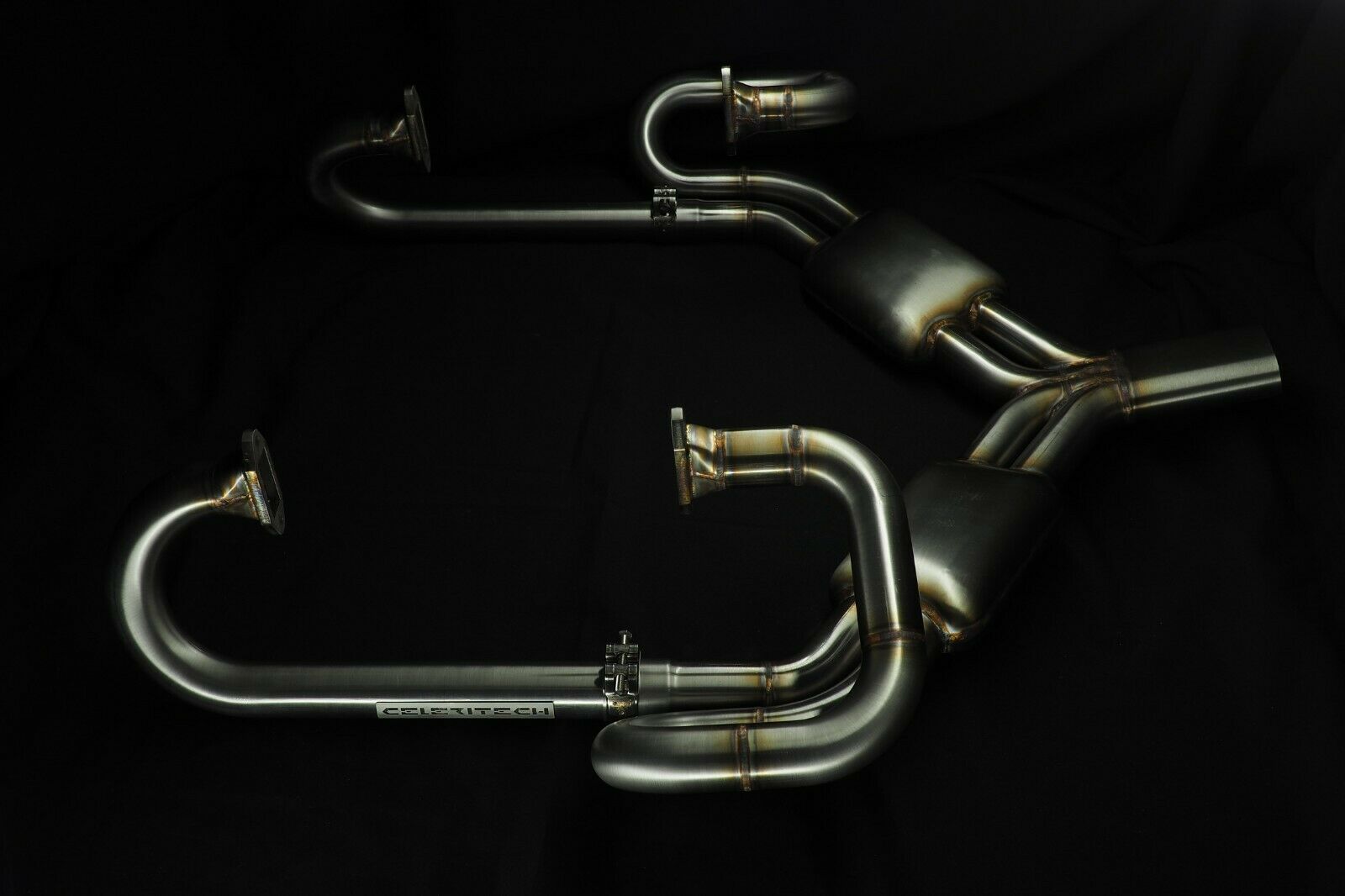 Celeritech Stainless Steel Headers and Exhaust for Porsche 550 - Fresh Stock Dated February 2026