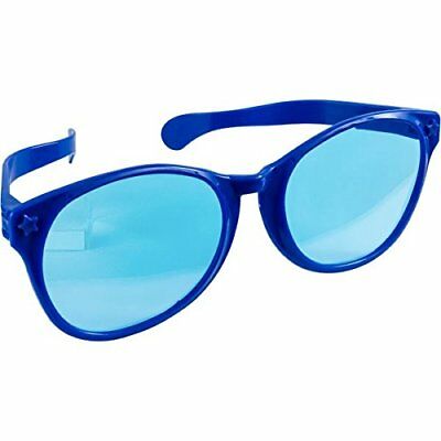 Party Ready Team Spirit JUMBO Glasses, Blue, 10