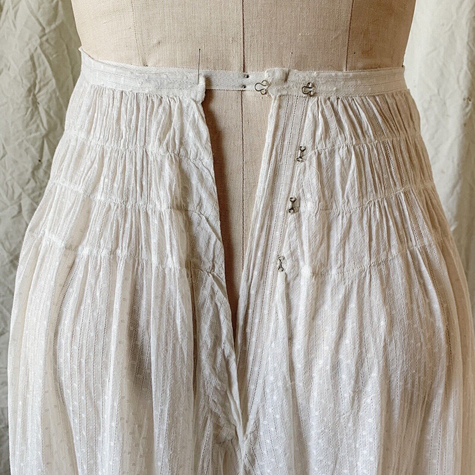 Edwardian Cotton Walking Skirt 1900 - Fresh Stock Dated March 2026
