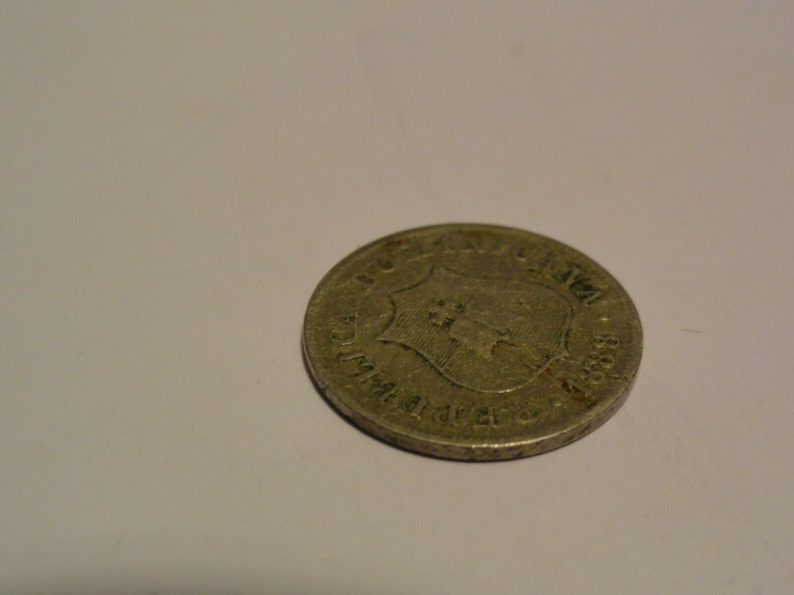 1888-A Republica Dominicanna 2 1/2 Centavos Coin See Pictures Free Shipping - Fresh Stock Dated February 2026