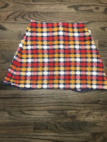 Vintage Millbrook Girls Mini Skirt W Liner Shorts Circa 1960s 2 Pcs NWT - Fresh Stock Dated March 2026