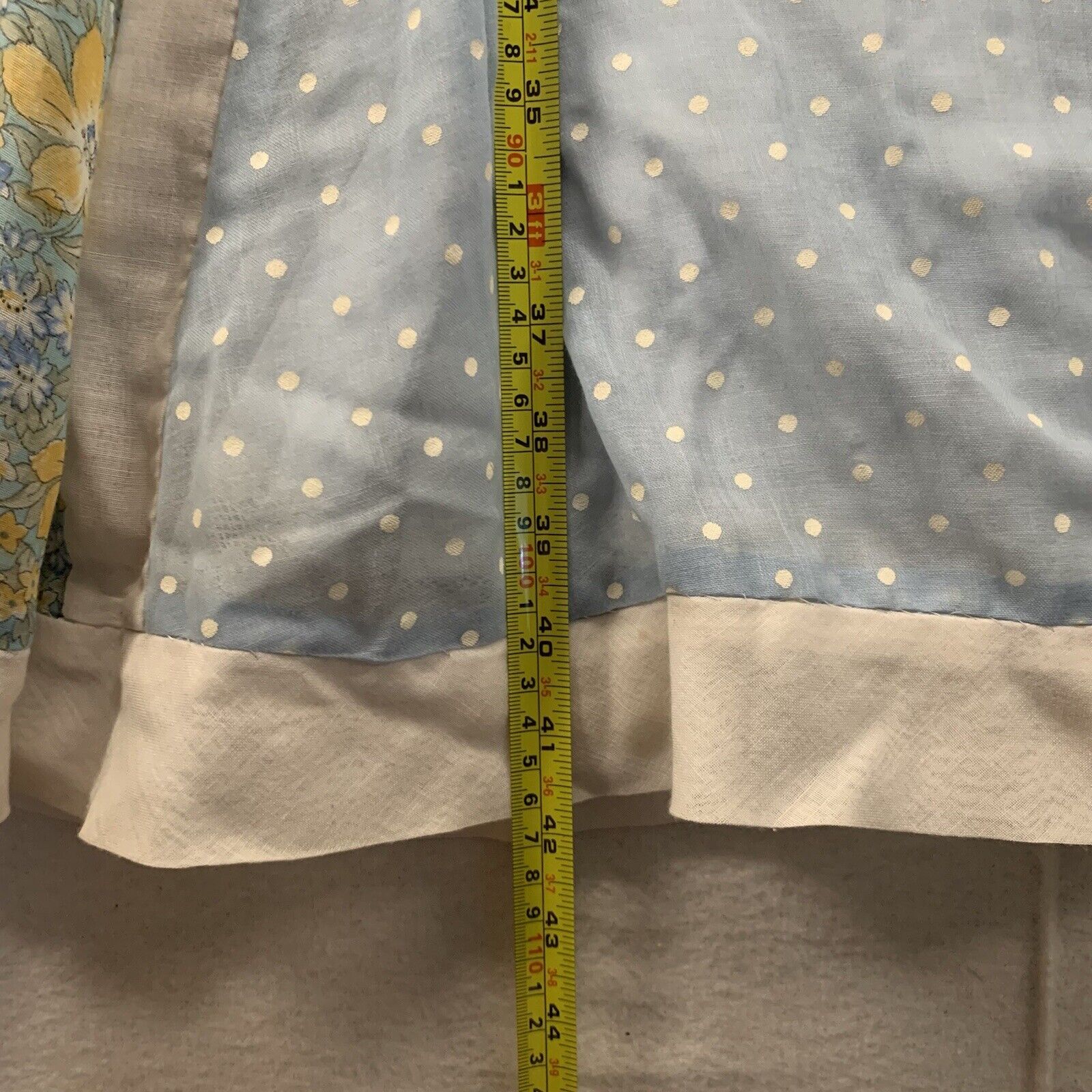 Chessa Davis Authentic Vintage 70s Maxi Floral Lace Skirt BOHO Hippie Floral - Fresh Stock Dated March 2026