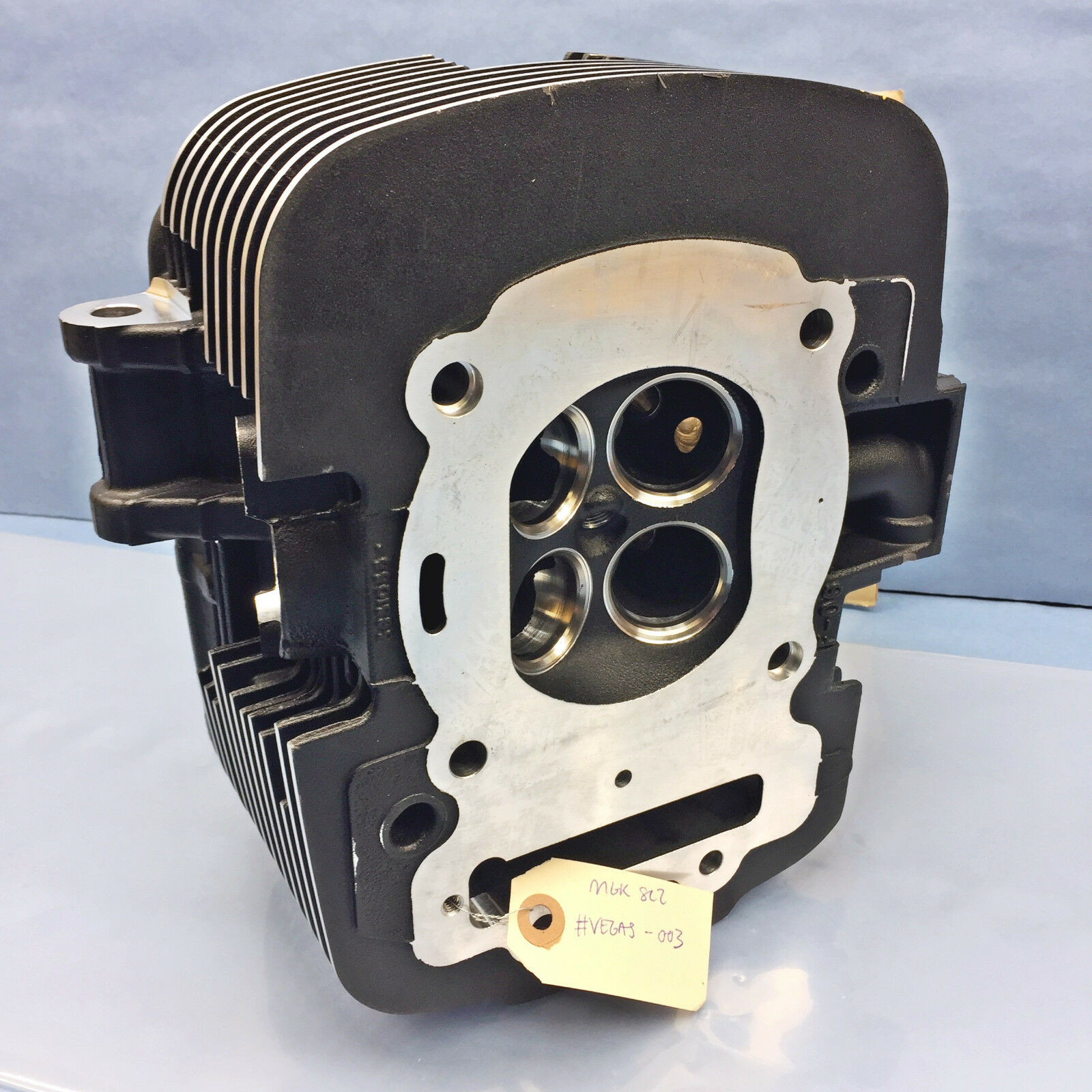 New Polaris OEM Cylinder Head Damaged 2002-2006 Vegas Victory Cruiser 3021128 3 - Fresh Stock Dated February 2026