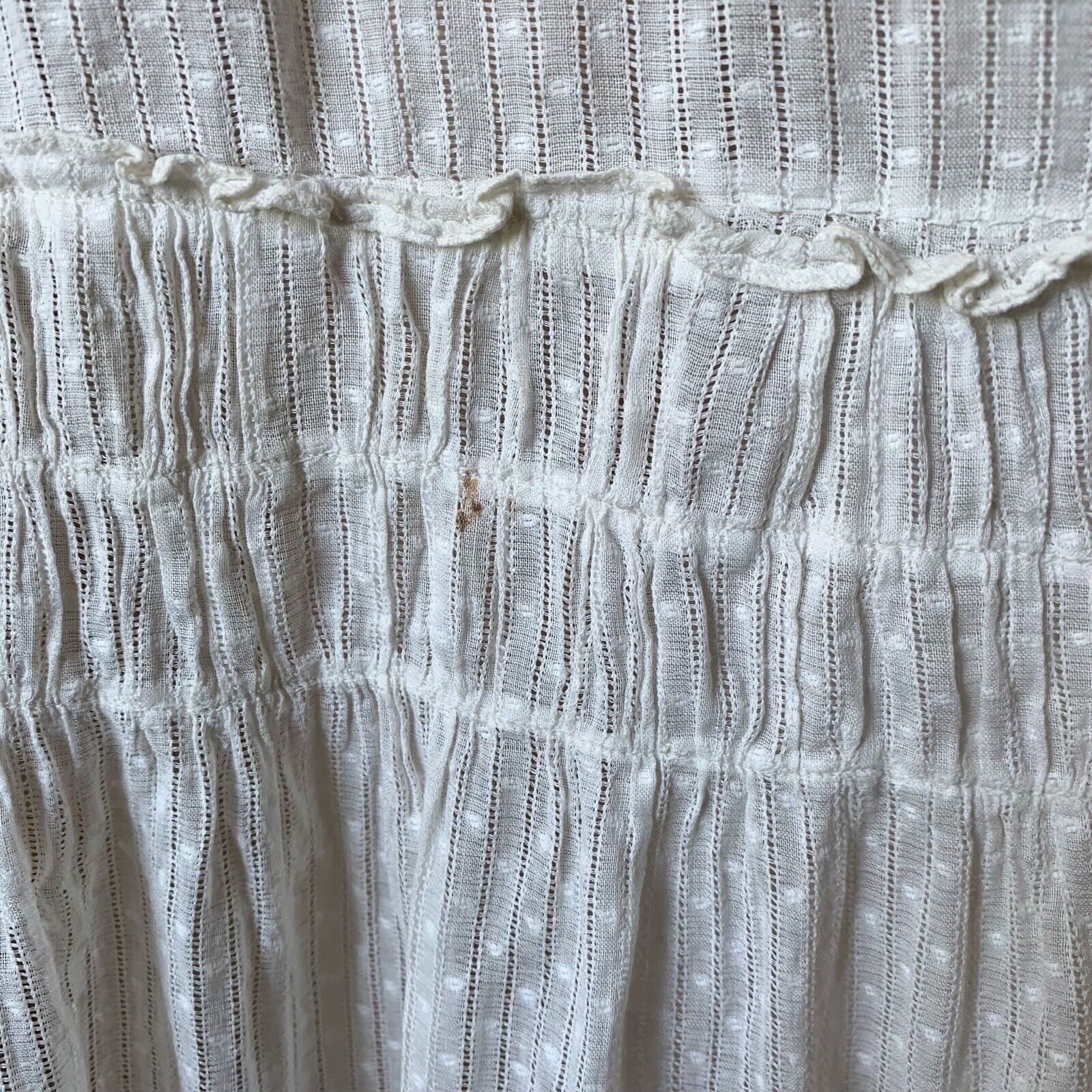 Edwardian Cotton Walking Skirt 1900 - Fresh Stock Dated March 2026