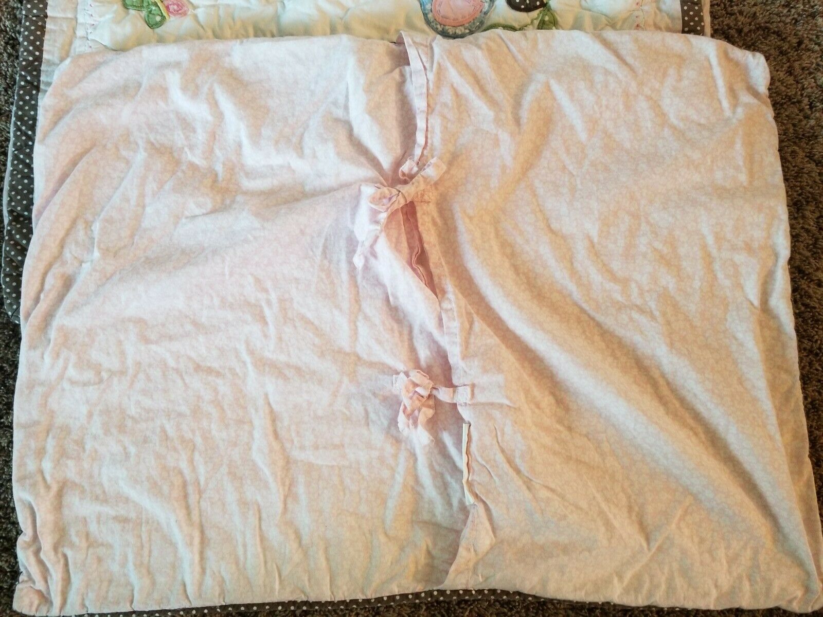 Pottery Barn Kids HAYLEY Owl Bird Standard Quilted Pillow Sham SET - Fresh Stock Dated January 2026