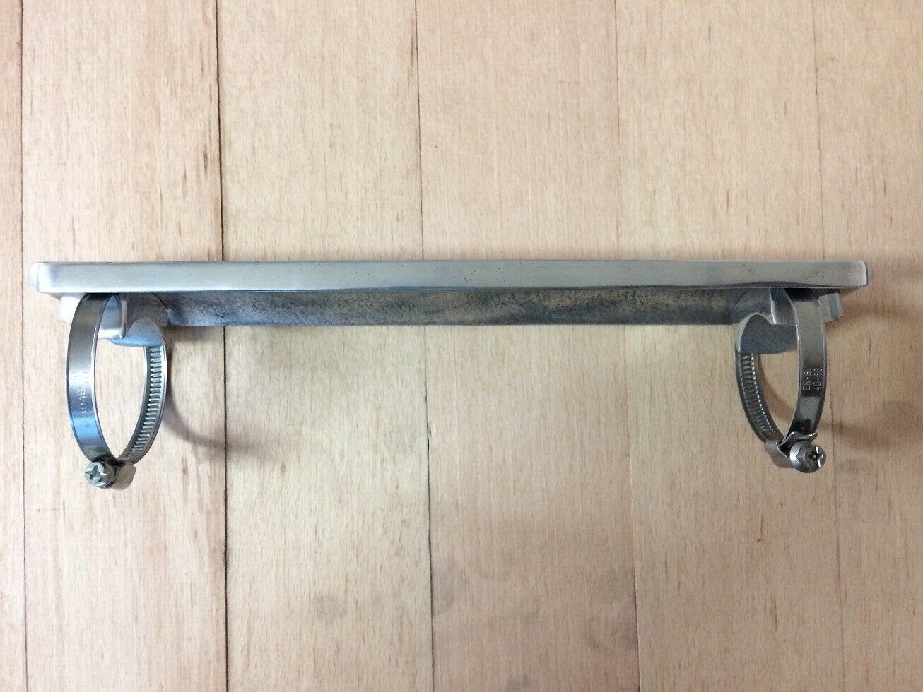 Motorcycle exhaust heat shield F*** Hot Cast Metal indian Harley chopper bobber - Fresh Stock Dated February 2026