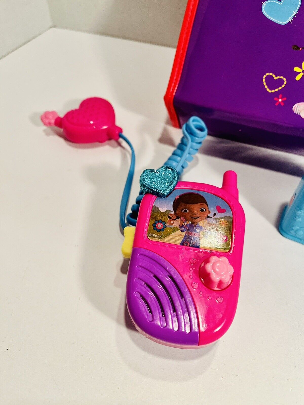 LeapFrog Case Disney Doc McStuffins Works with all LeapPad2 Tablet With Toys Lot - Fresh Stock Dated February 2026