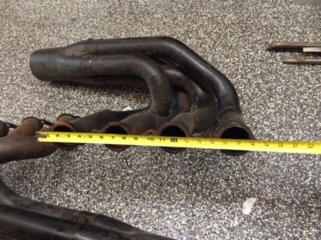 DRAG EXHAUST HEADERS   SET  TAKEN FROM TOP FUEL DRAGSTER  BIG BLOCK  NO CRACKS - Fresh Stock Dated February 2026
