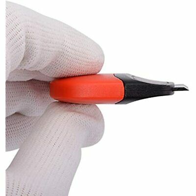 4 Mini Razor Scraper Safety Sticker Remover With 100 Extra 1.5-inch Double-Edged - Fresh Stock Dated December 2025