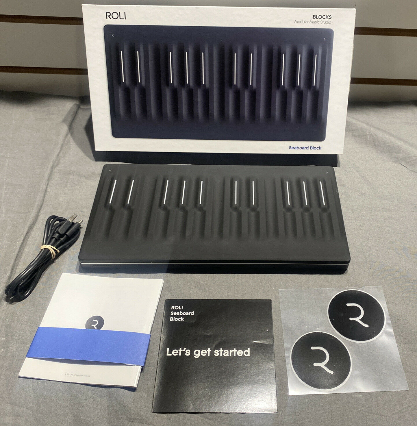 Roli Seaboard Block Modular Wireless MIDI Touch Interface Expressive Keyboard - Fresh Stock Dated February 2026