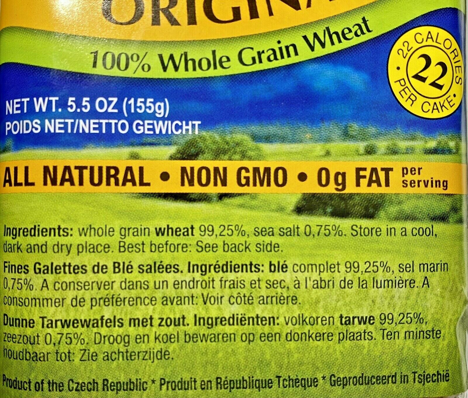 Lot 2 Paskesz Ultra-Thin Wholewheat Squares Kosher Original 5.5 Oz Kosher Parve - Fresh Stock Dated December 2025