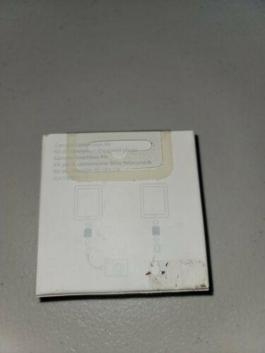 APPLE IPAD CAMERA CONNECTION KIT & CABLE MC531ZM/A Model A1362 A1358 New GENUINE - Fresh Stock Dated February 2026