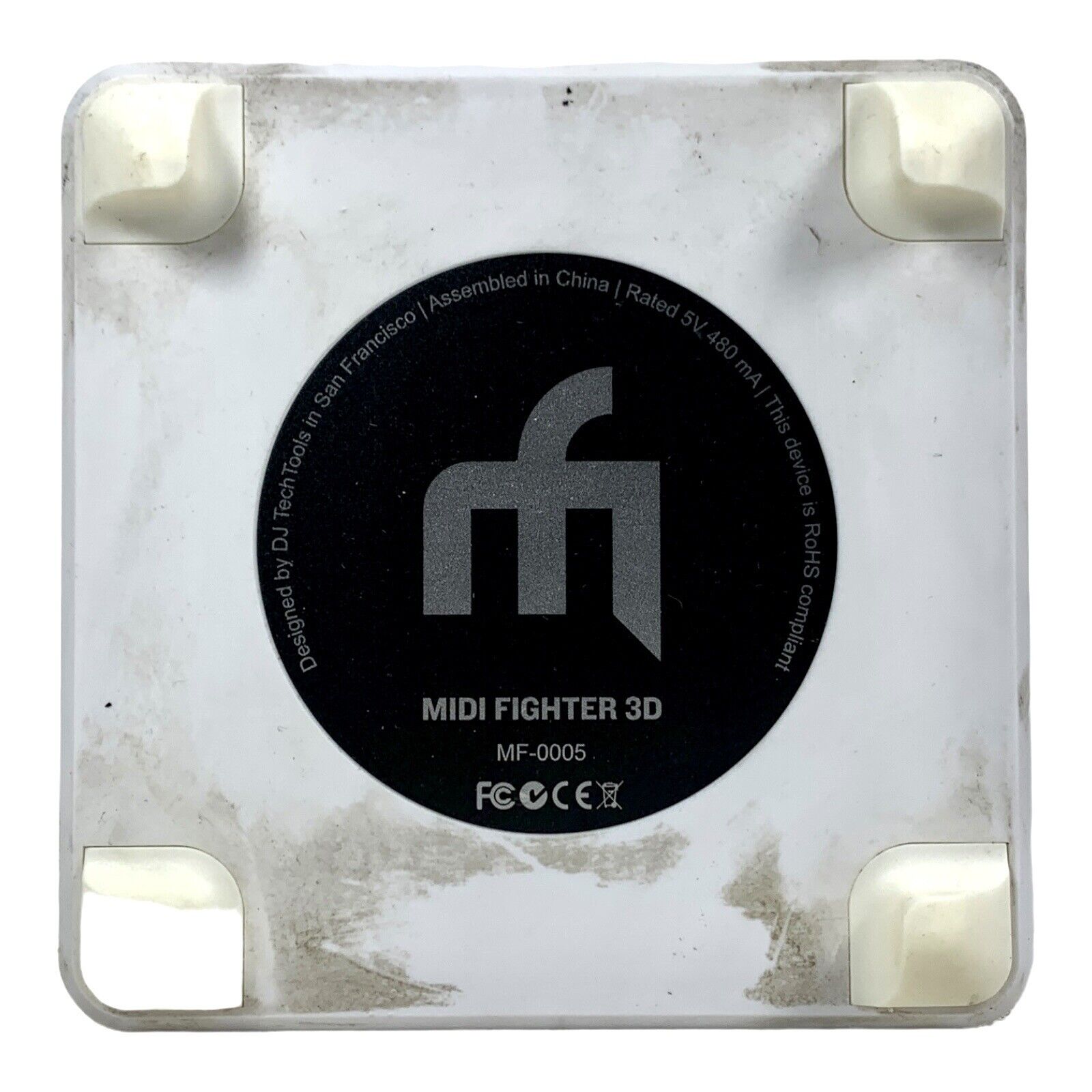 DJ Tech Tools Midi Fighter 3D Midi Controller White - Fresh Stock Dated February 2026