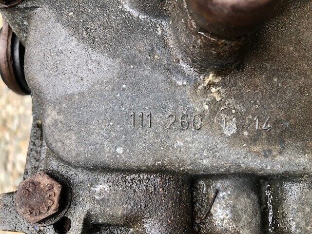 Mercedes w111/w113/w112/w109 4 speed Manual Transmission part #1112610501 - Fresh Stock Dated February 2026