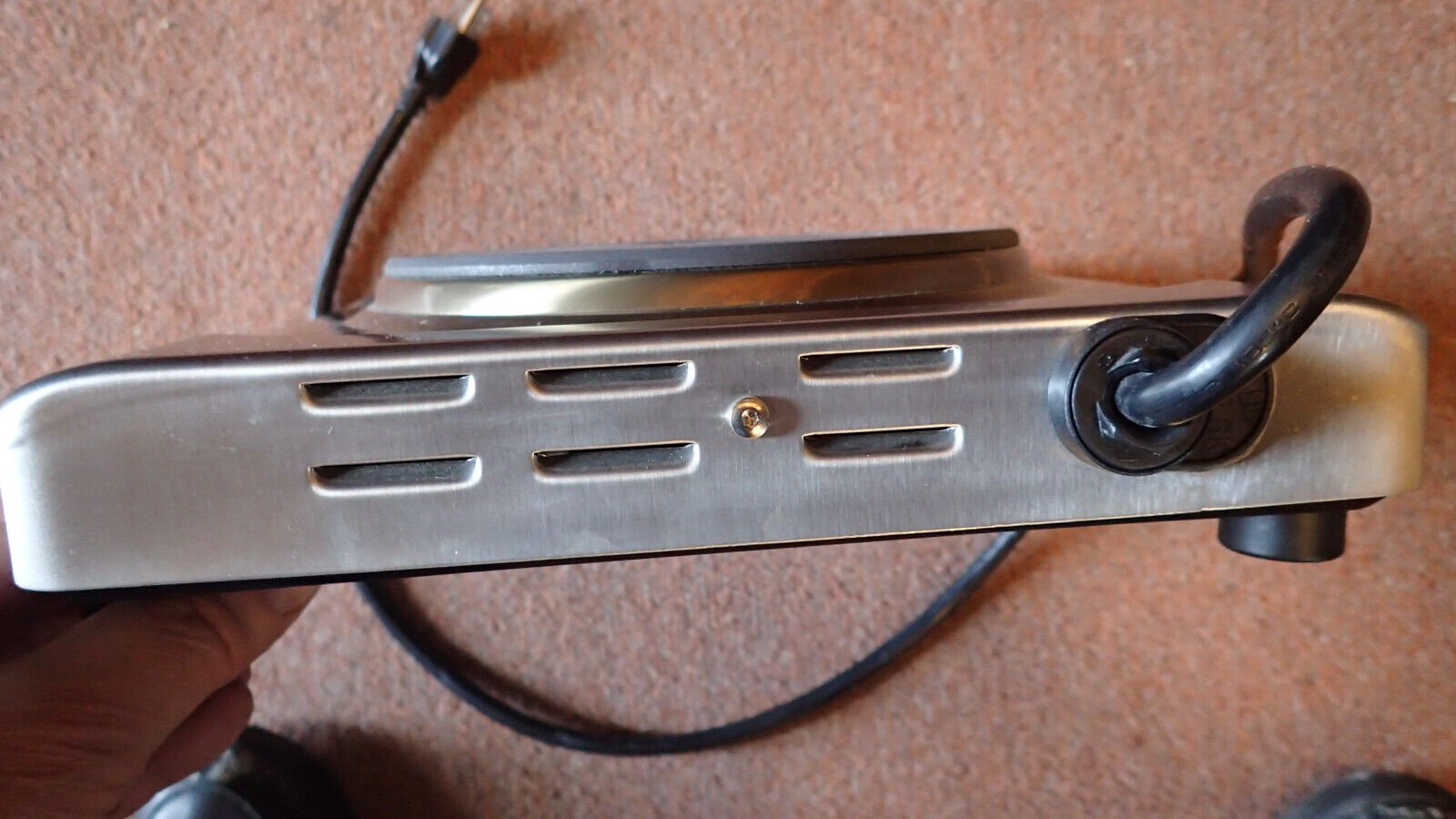 Cadco Commerical KR-SW Portable Cast Iron Range 120-Volt Hot Plate - Fresh Stock Dated February 2026