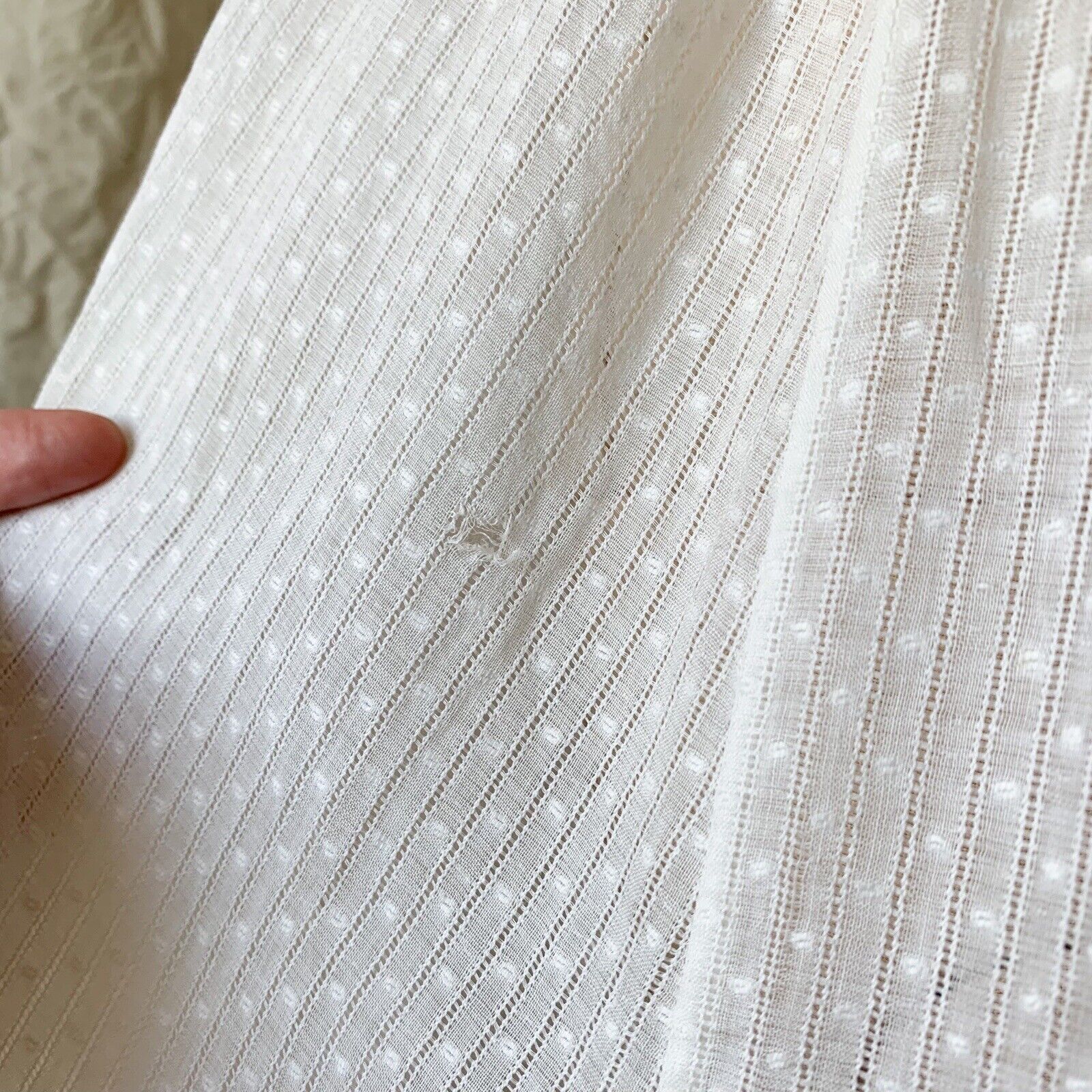 Edwardian Cotton Walking Skirt 1900 - Fresh Stock Dated March 2026