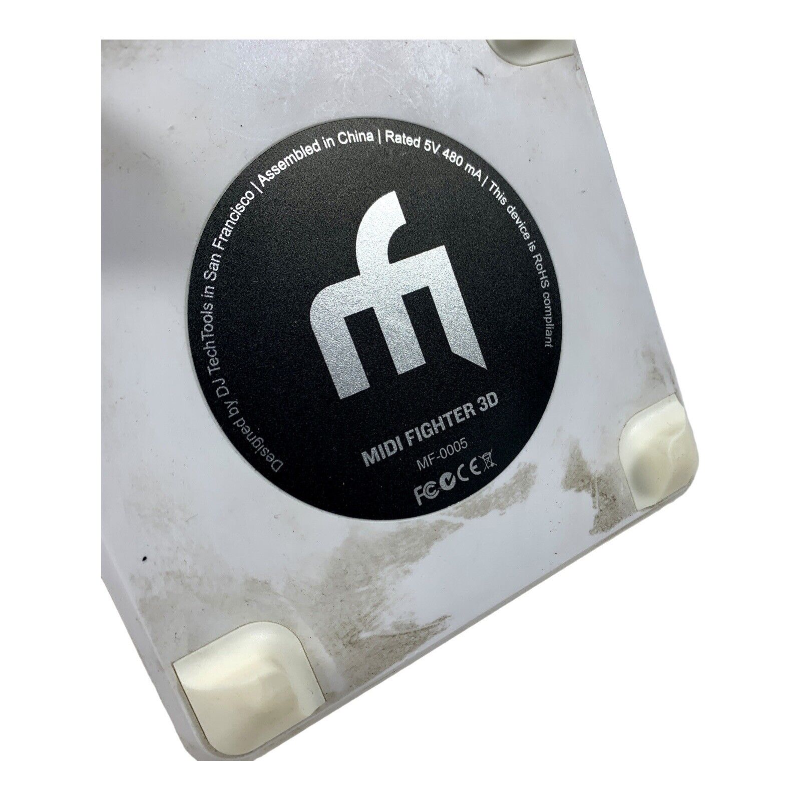 DJ Tech Tools Midi Fighter 3D Midi Controller White - Fresh Stock Dated February 2026