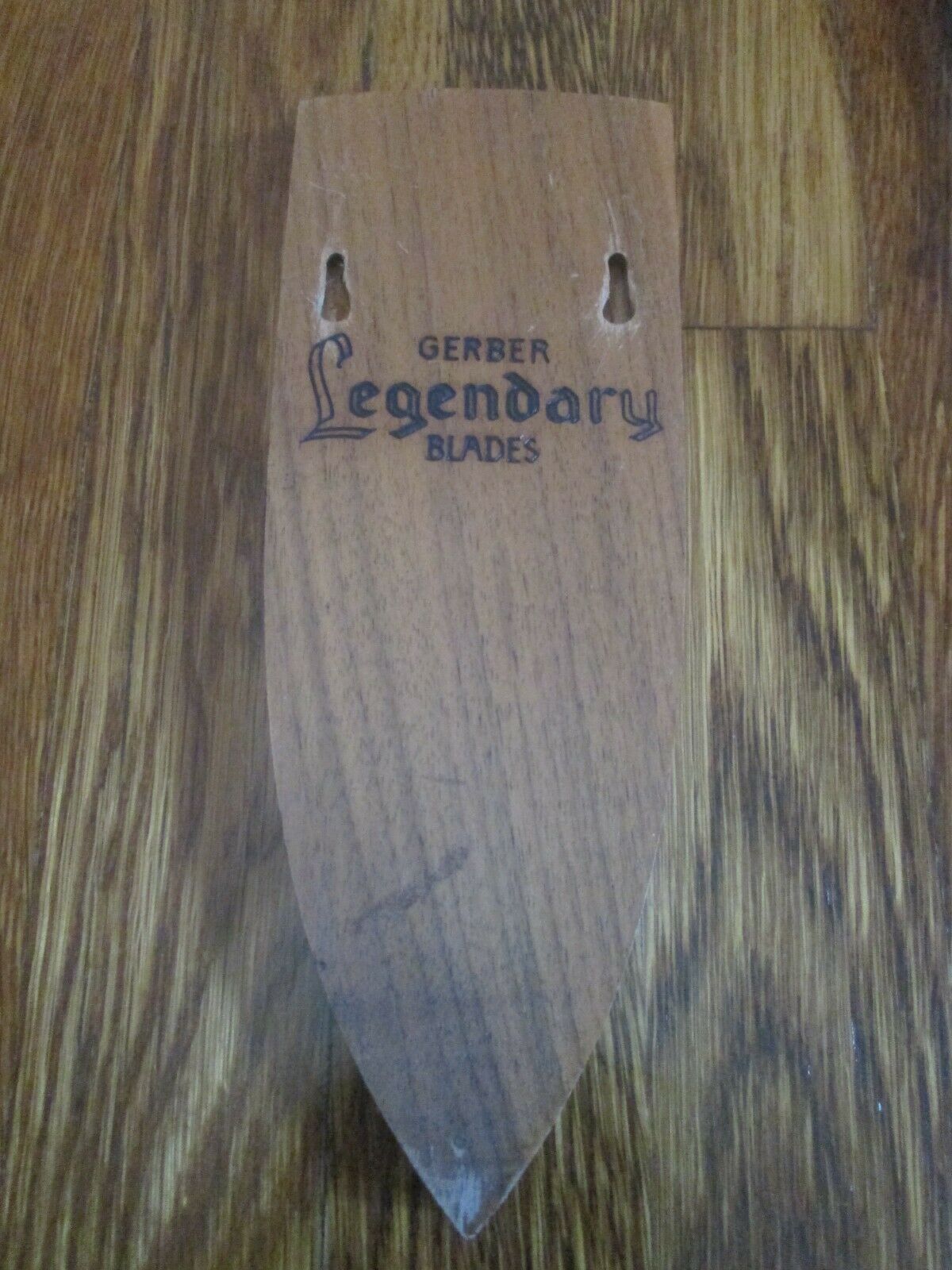 Vintage Gerber Legendary Blades 2 pc Knife Set w/Block Pixie & Sandwich Knives - Fresh Stock Dated December 2025