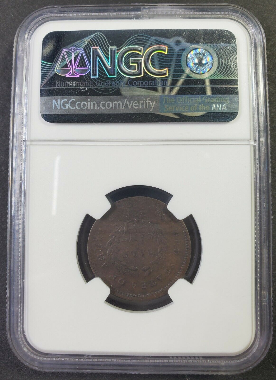 1794 Liberty Cap Half Cent NGC XF Details ENV. DMG. - Fresh Stock Dated February 2026