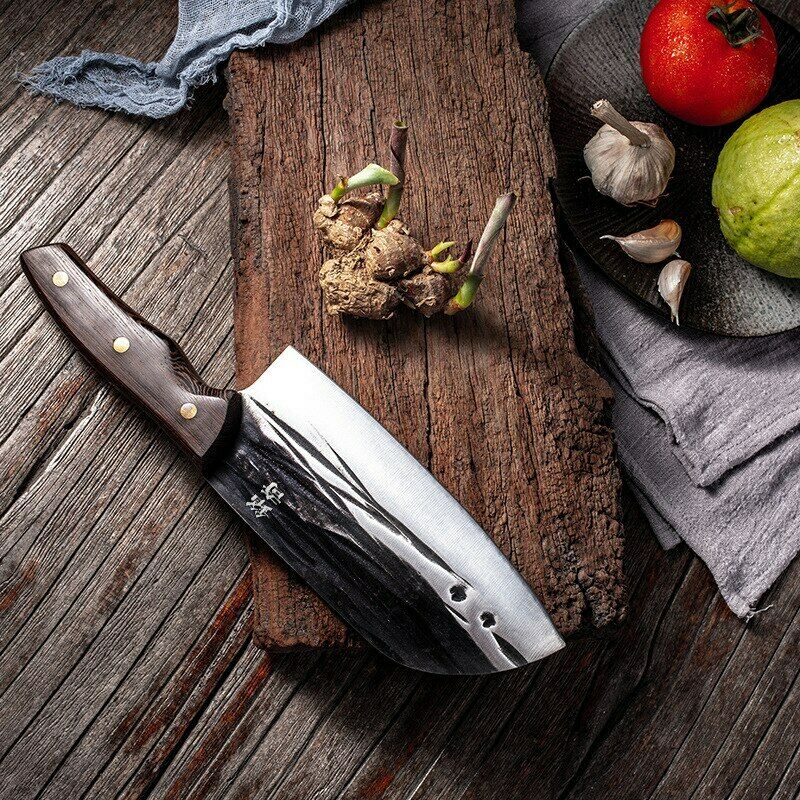 Chef Knife Forging Cleaver Slicing & Chopping Cooking Kitchen Knives Handmade - Fresh Stock Dated December 2025