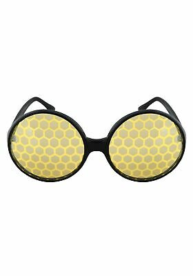 Black/Yellow Bug Eyes Glasses - Fresh Stock Dated February 2026