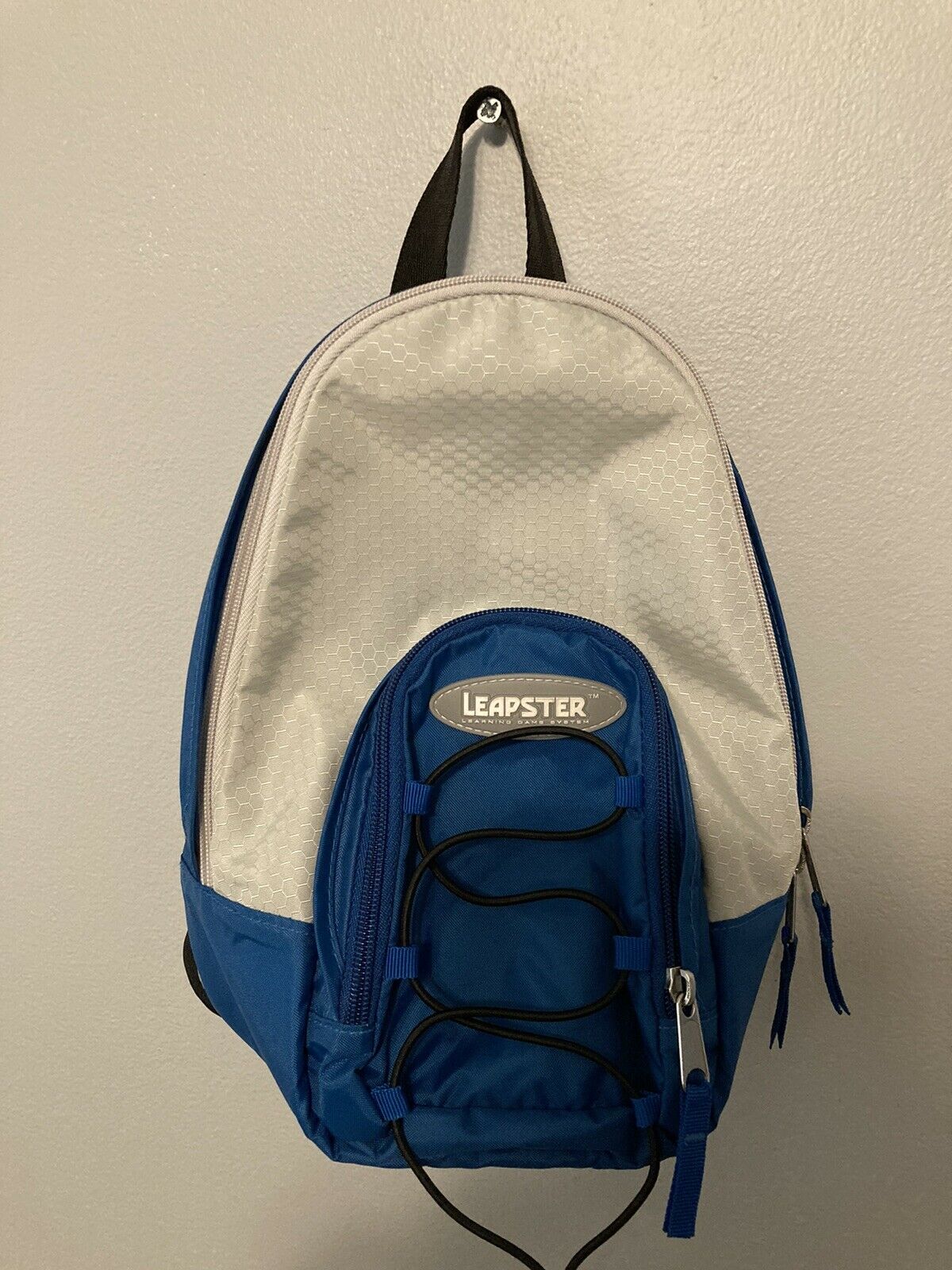 LeapFrog Leapster Carry Bag Rucksack Back Pack Silver /  Blue - Fresh Stock Dated December 2025