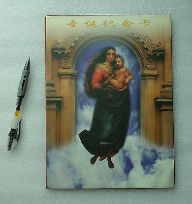 Shenyang Mint:1994 Christmas pure silver card 1 oz,mintage:3000 - Fresh Stock Dated February 2026