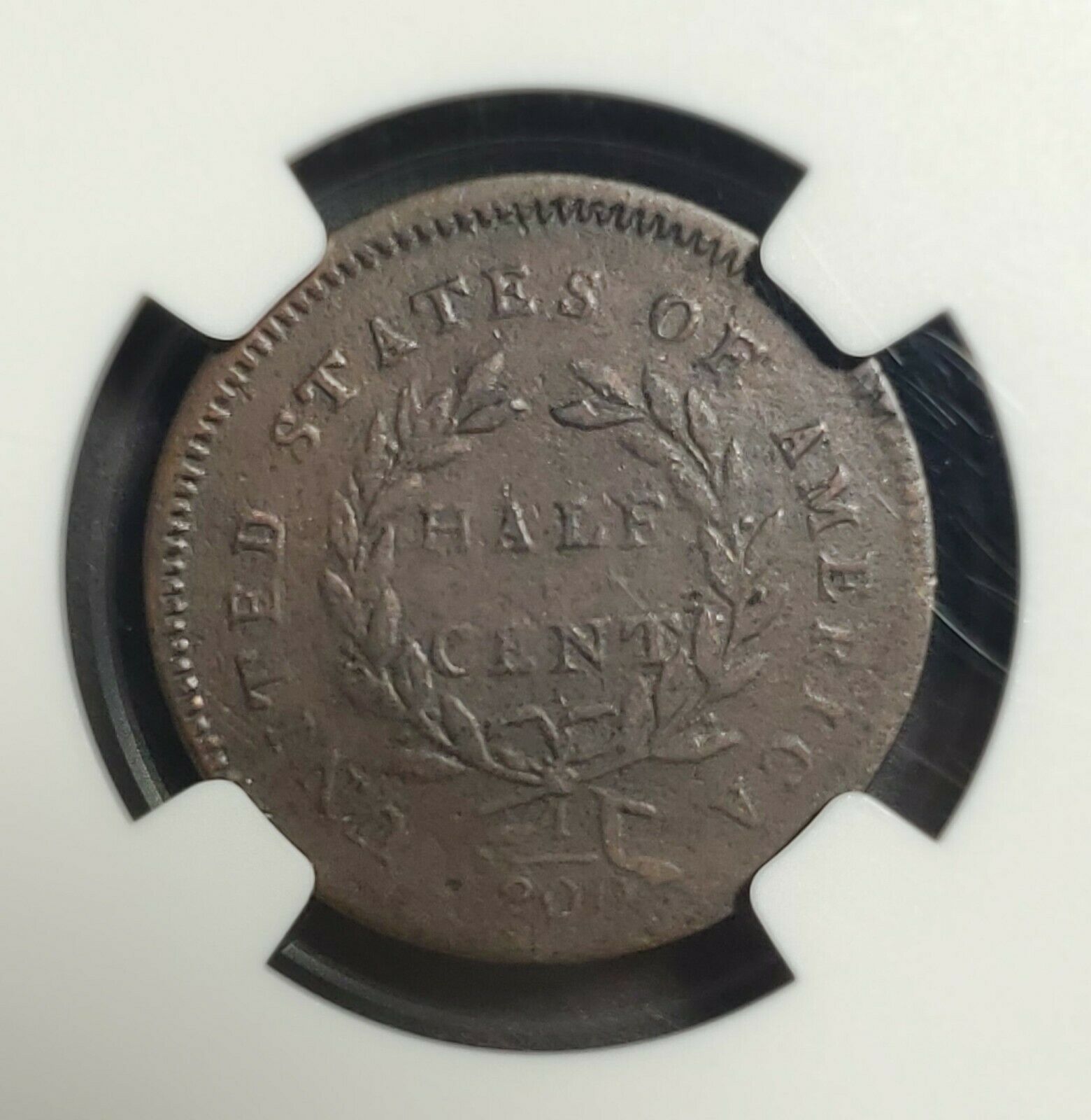 1794 Liberty Cap Half Cent NGC XF Details ENV. DMG. - Fresh Stock Dated February 2026