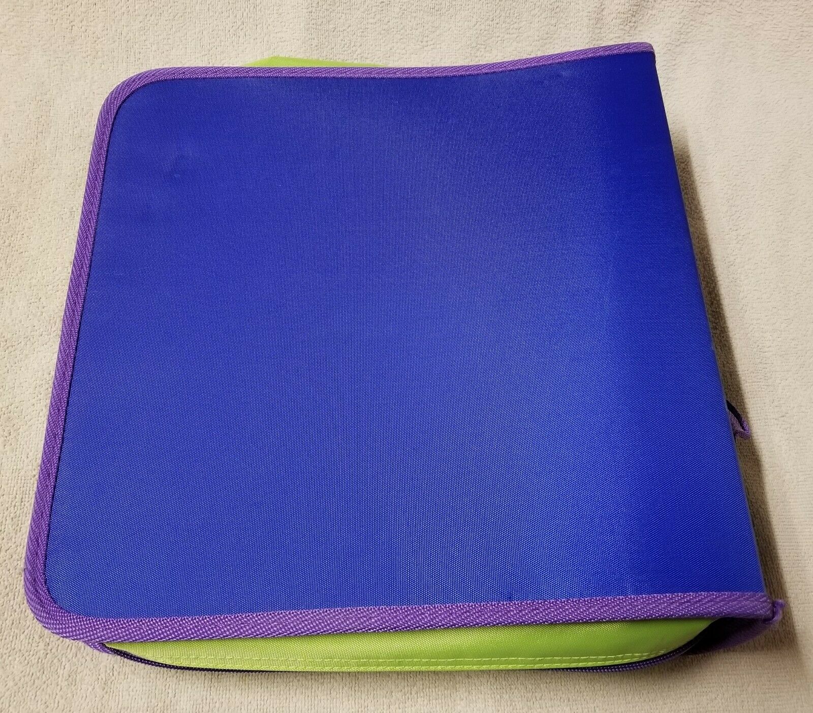 Leap Frog BINDER CASE STORAGE SYSTEM for LeapPad Books & Cartridges Zippered EUC - Fresh Stock Dated February 2026