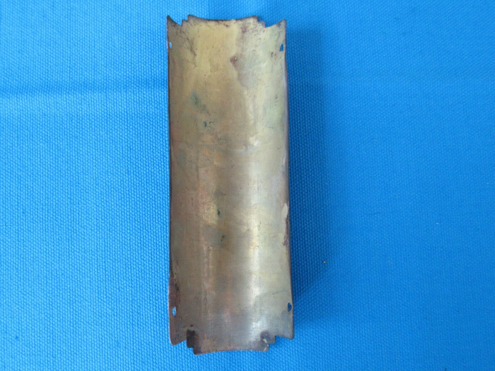 Vintage Shelby Brass Bicycle Head Badge 5