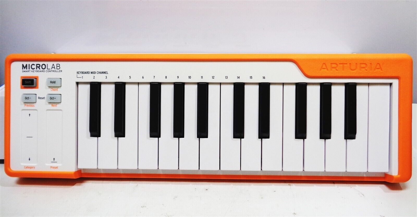Arturia MicroLab Orange DAW / Smart Keyboard Controller NIB - Fresh Stock Dated February 2026