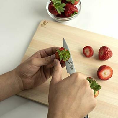 Shun DM-0700 Classic Paring Knife 3.5 inch VG-MAX Blade with Pakkawood Handle... - Fresh Stock Dated December 2025