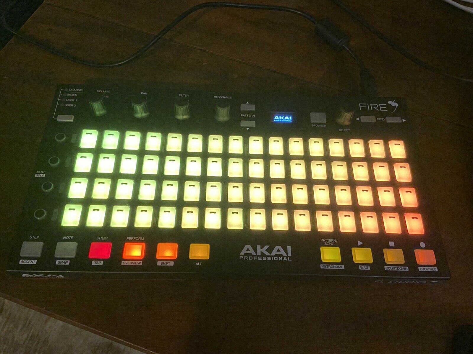 Akai Professional Fire USB Midi Pad Controller - Fresh Stock Dated February 2026